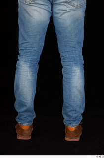 Orest blue jeans brown shoes calf casual dressed 0005.jpg